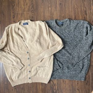 Vintage Burberry cashmere sweaters